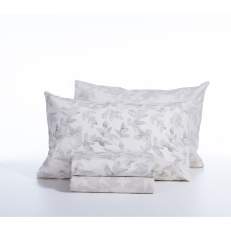 Σετ Σεντόνια Υπέρδιπλα 4 Τεμαχίων Με Λάστιχο Nef-Nef Sencil Ecru 160x200+35