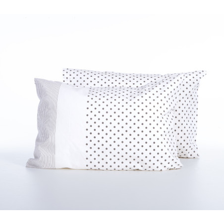 Μαξιλαροθήκη Nef-Nef Donter Grey 52x72