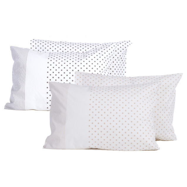 Μαξιλαροθήκη Nef-Nef Donter Grey 52x72