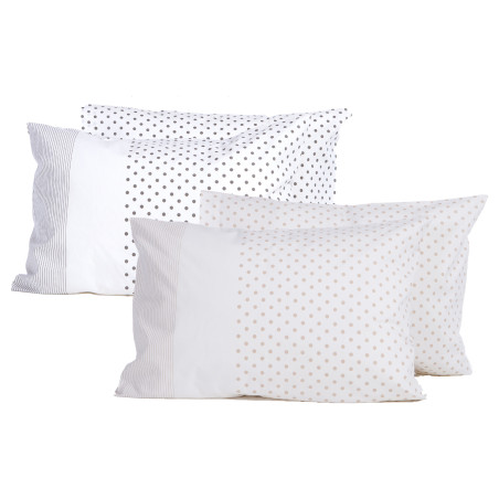 Μαξιλαροθήκη Nef-Nef Donter Beige 52x72