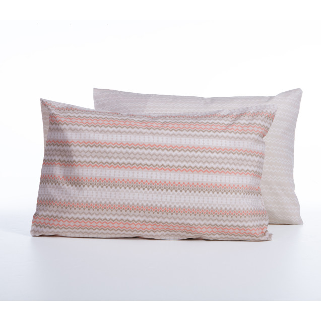 Μαξιλαροθήκη Nef-Nef Quantro Grey 52x72