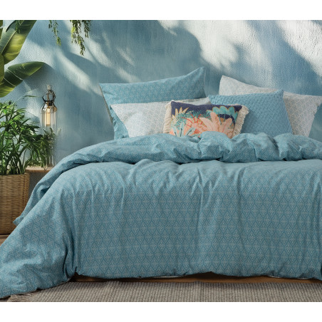 Σετ Σεντόνια Μονά 3 Τεμαχίων Nef-Nef Sorento Blue Blue 170x270