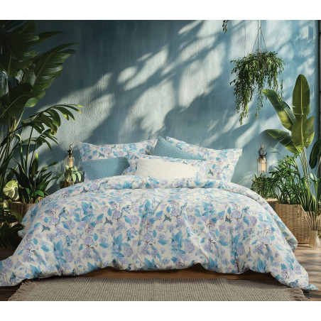 Σετ Σεντόνια Διπλά 4 Τεμαχίων Nef-Nef Dream On Blue Blue 200x280