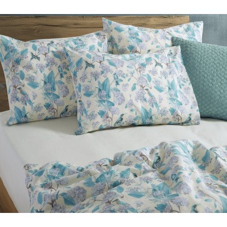 Σετ Σεντόνια King Size 4 Τεμαχίων Nef-Nef Dream On Blue Blue 180x200+32