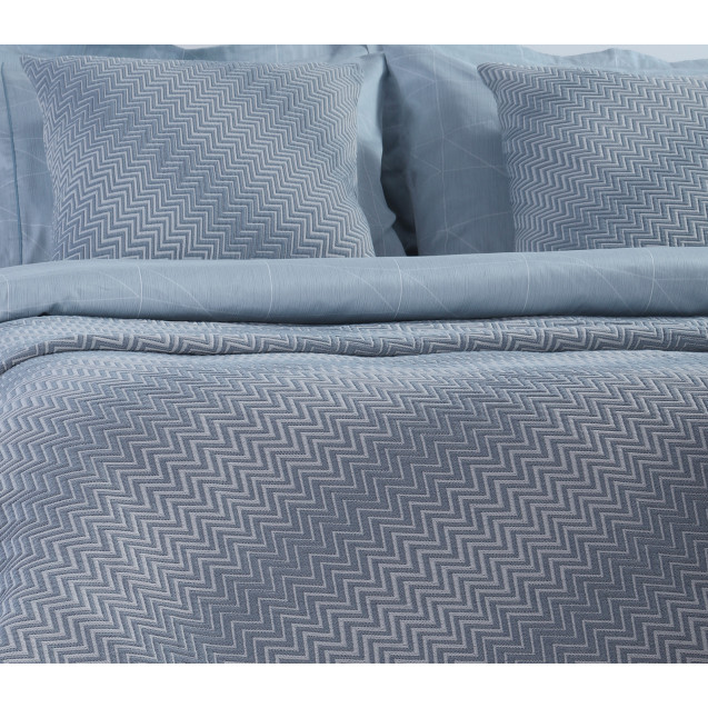 Κουβέρτα Υπέρδιπλη Nef-Nef  Chevie Blue 230x250