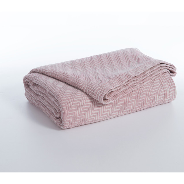 Κουβέρτα Υπέρδιπλη Nef-Nef  Chevie Pink 230x250