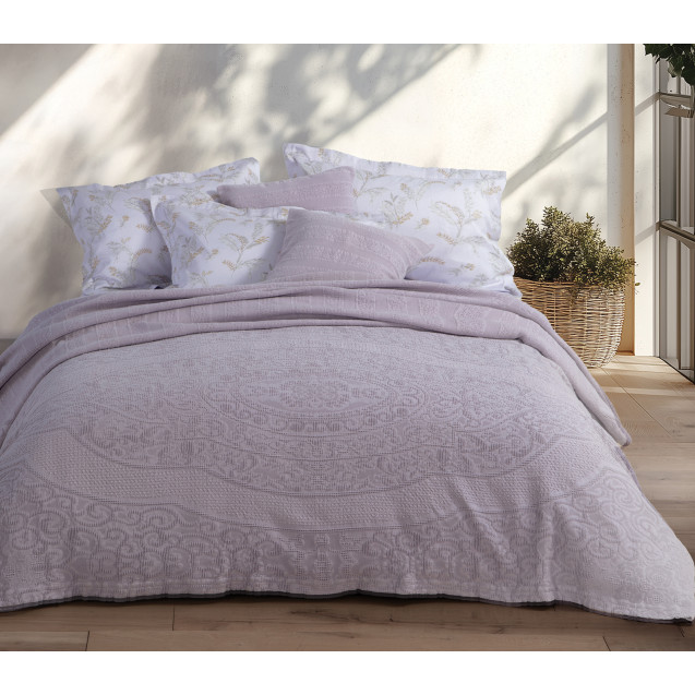 Κουβέρτα Υπέρδιπλη Nef-Nef  Nantia Mauve 230x250
