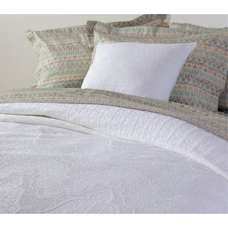 Κουβέρτα Υπέρδιπλη Nef-Nef  Starige White 230x250