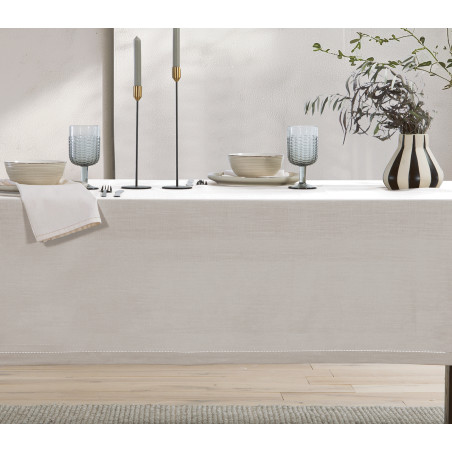 Τραπεζομάντηλο Nef-Nef Steady White 150x300