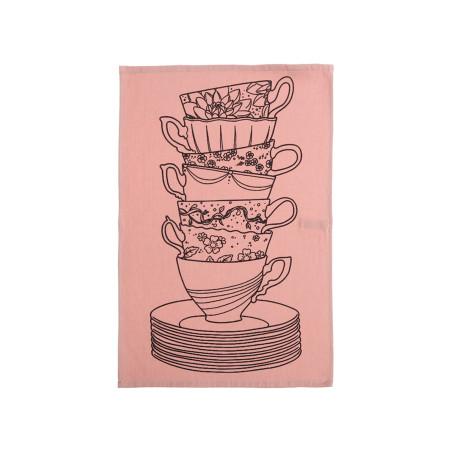 Ποτηρόπανο Nef-Nef My Cup Of Tea English Rose 40x60