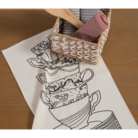 Ποτηρόπανο Nef-Nef My Cup Of Tea English Rose 40x60