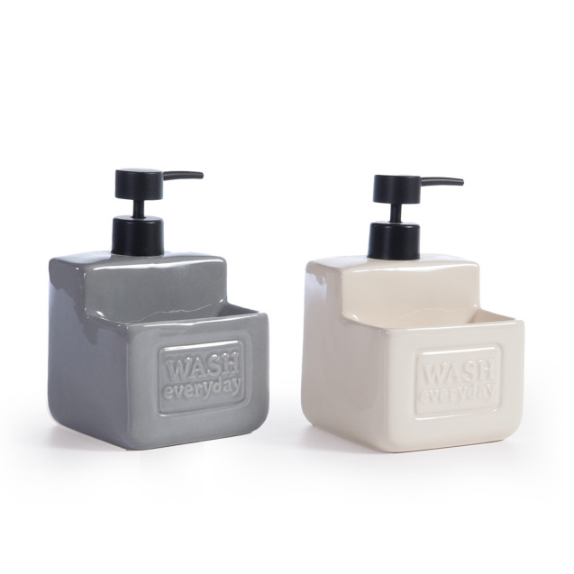 Δοχείο Κρεμοσάπουνου Nef-Nef Clean Grey