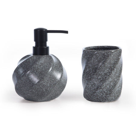 Δοχείο Κρεμοσάπουνου Nef-Nef Snail Anthracite