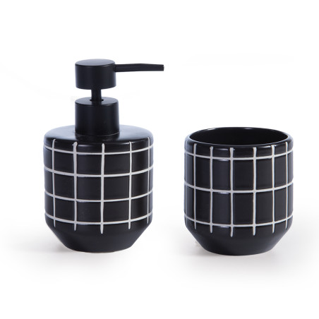 Δοχείο Κρεμοσάπουνου Nef-Nef Model Black