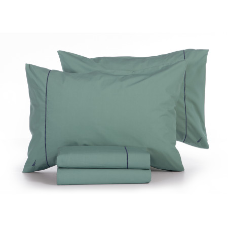 Σετ Σεντόνια Υπέρδιπλα 4 Τεμαχίων Nef-Nef Nau Wave Solid Green 240x270