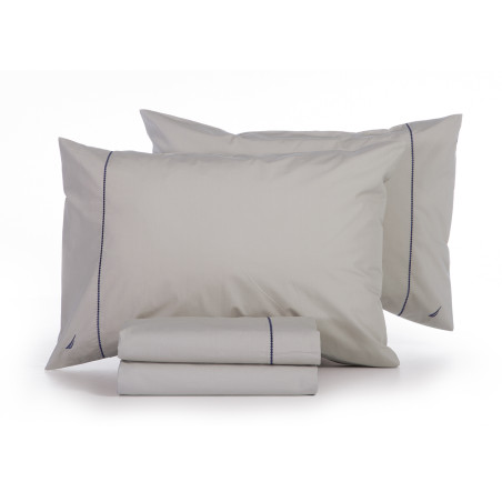 Σετ Σεντόνια King Size 4 Τεμαχίων Nef-Nef Nau Wave Solid Linen 280x270