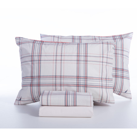 Σετ Σεντόνια Υπέρδιπλα 4 Τεμαχίων Nef-Nef Nau Navigate Ecru 240x270