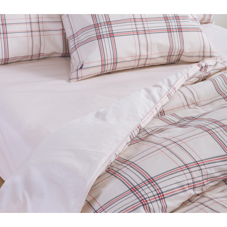 Σετ Παπλωματοθήκη Υπέρδιπλη 3 Τεμαχίων Nef-Nef Nau Navigate Ecru 240x220