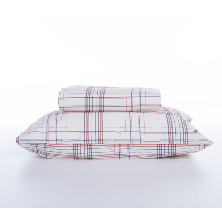 Σετ Παπλωματοθήκη Υπέρδιπλη 3 Τεμαχίων Nef-Nef Nau Navigate Ecru 240x220