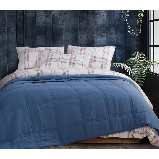 Κουβερλί Υπέρδιπλο Nef-Nef Nau Navy Off White...