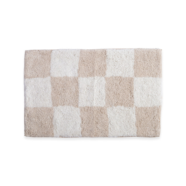 Ταπέτο Μπάνιου Nef-Nef Chess Ecru 50x80
