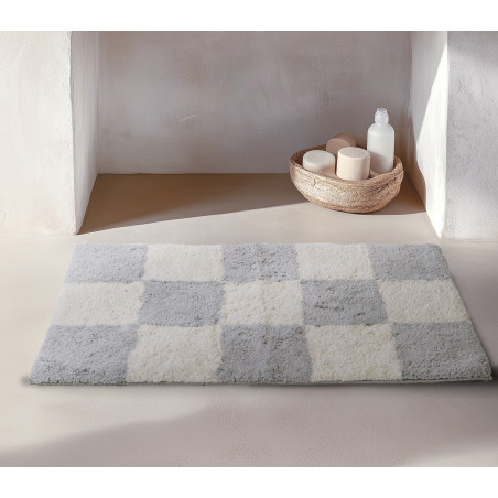 Ταπέτο Μπάνιου Nef-Nef Chess Ecru 50x80