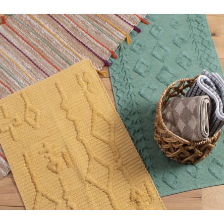 Χαλάκι Nef-Nef Sanchez Mustard 70x140