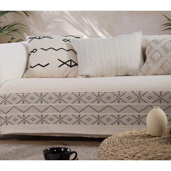 Ριχτάρι Τριθέσιου Nef-Nef Create Ecru 180x300