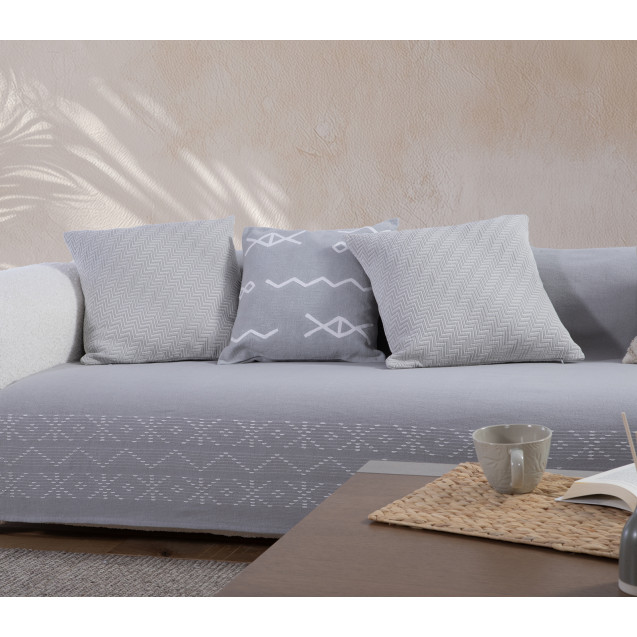 Ριχτάρι Τετραθέσιου Nef-Nef Create Grey 180x350