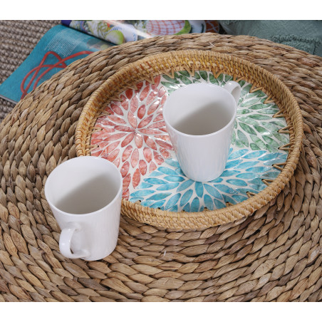 Δισκος Υακινθου Nef-Nef Tricolor Natural D:28x3,5