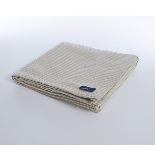 Κουβέρτα Πικέ Υπέρδιπλη Nef-Nef  Nau Navy Linen...