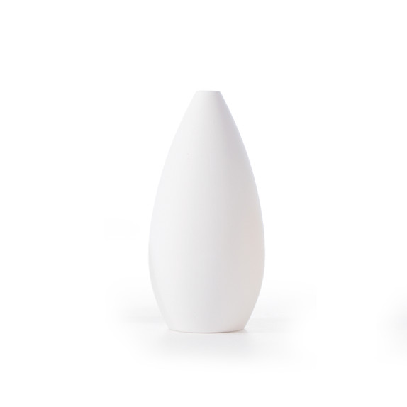 Κεραμικό Διακοσμητικό Βάζο Nef-Nef Sorb White 8x17