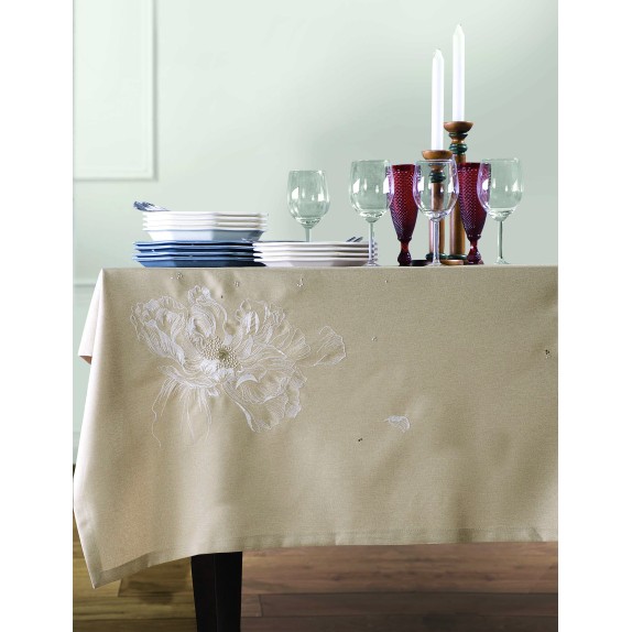 Τραπεζομάντηλο Makis Tselios Scarlet 140x180